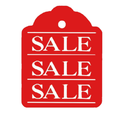 SALE UP TO 50% OFF Double-Sided Hanging Sign