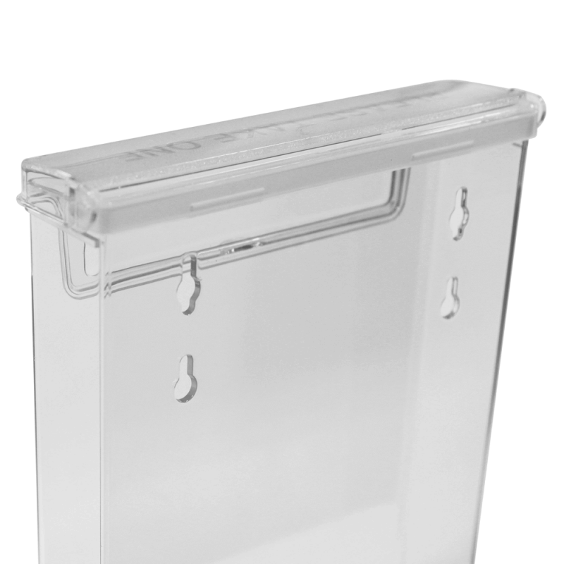 A5 Weather resistant outdoor leaflet holder
