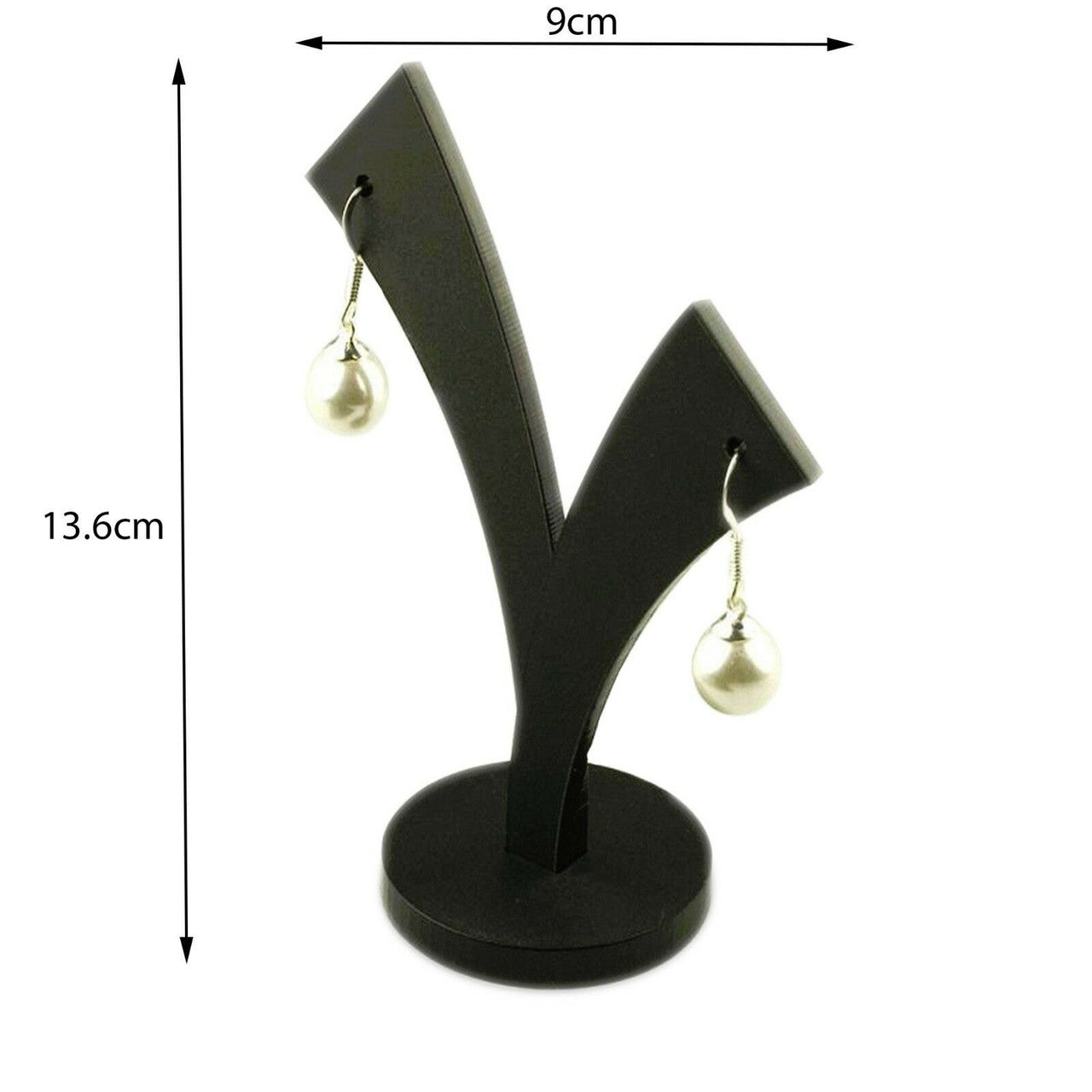 New Leaf Shaped Acrylic Drop Earring Stud Jewellery Display Stands Racks Jewelry