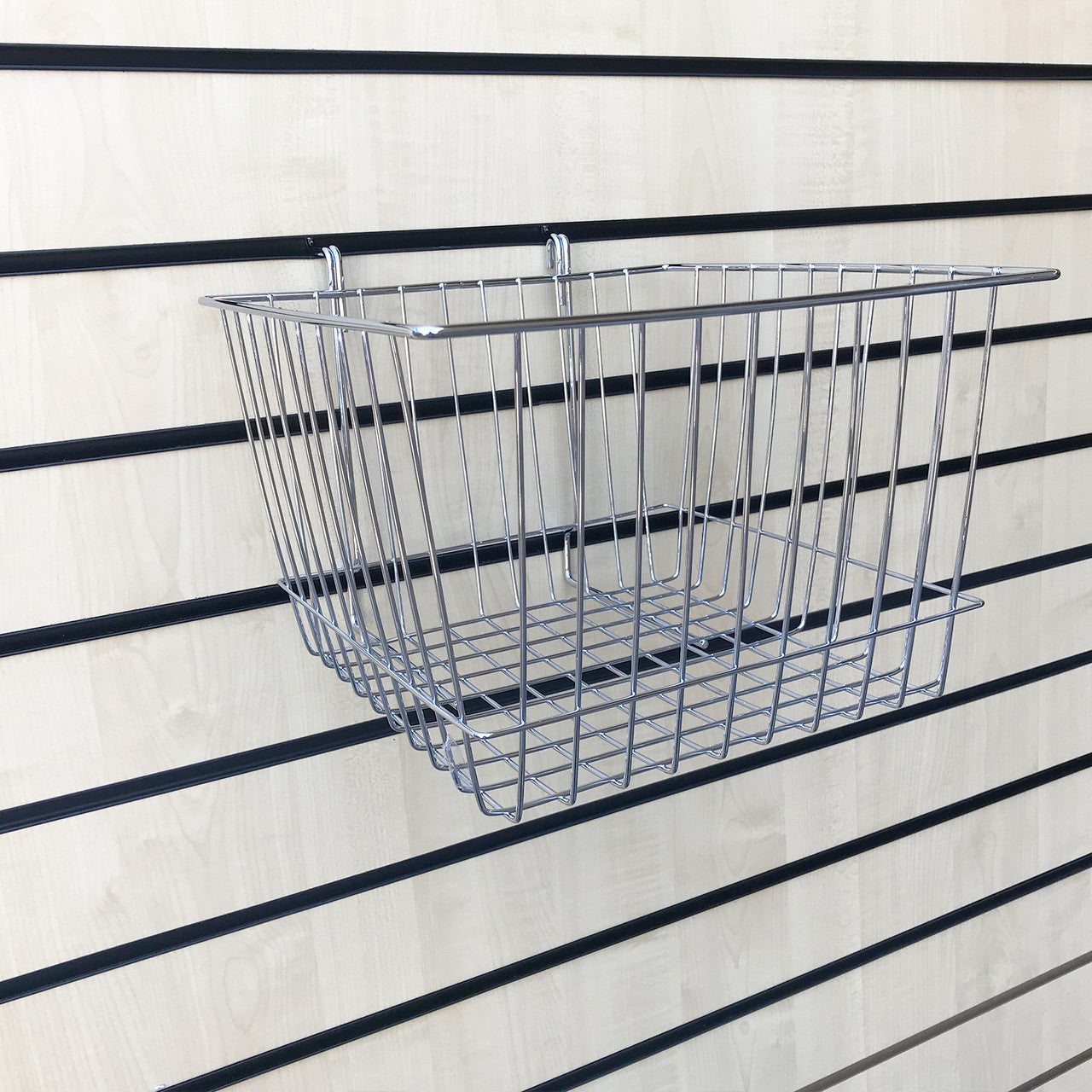Heavy Duty! Slatwall Retail Shop Display Basket
