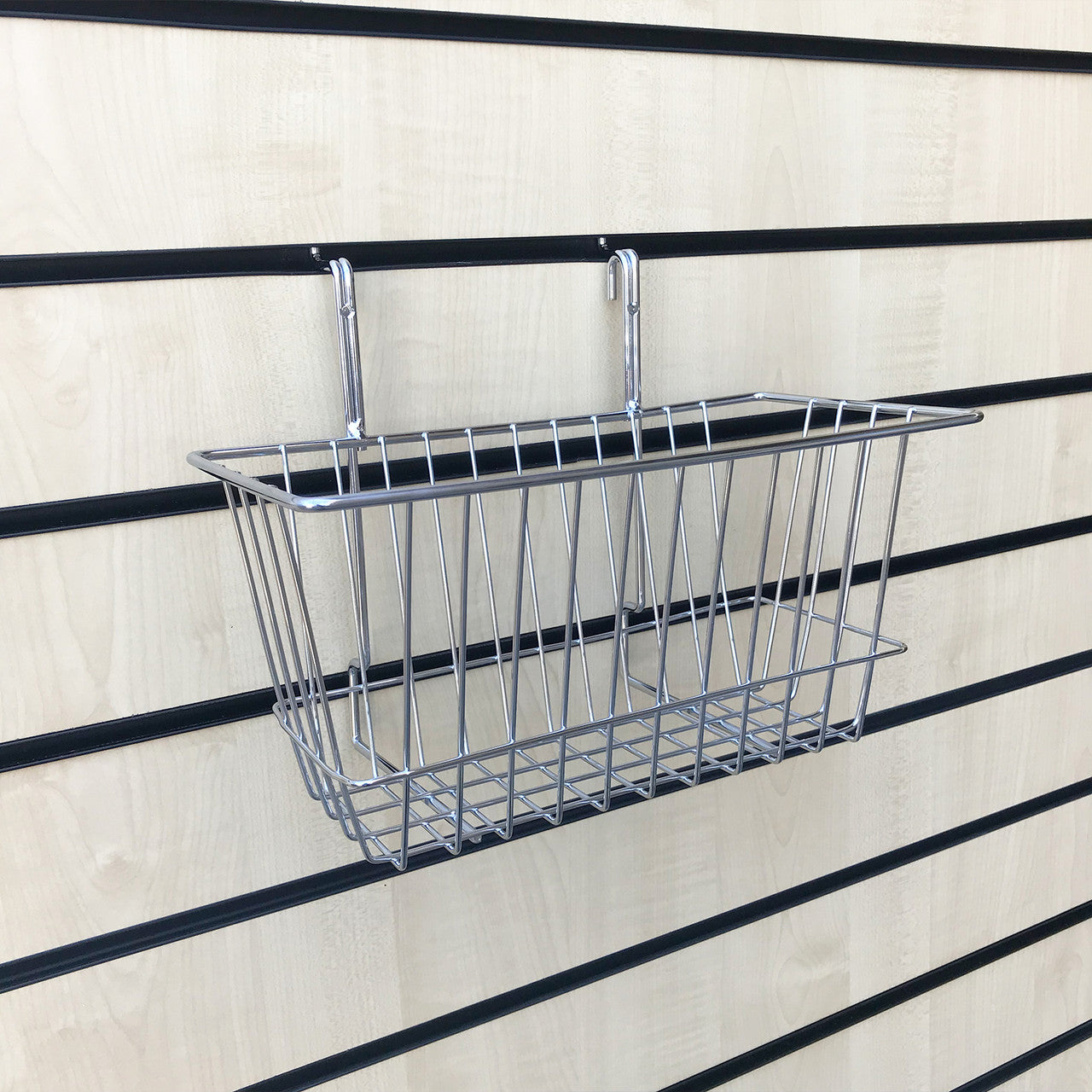 Heavy Duty! Slatwall Retail Shop Display Basket