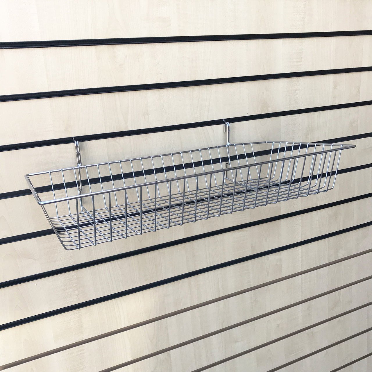 Heavy Duty! Slatwall Retail Shop Display Basket