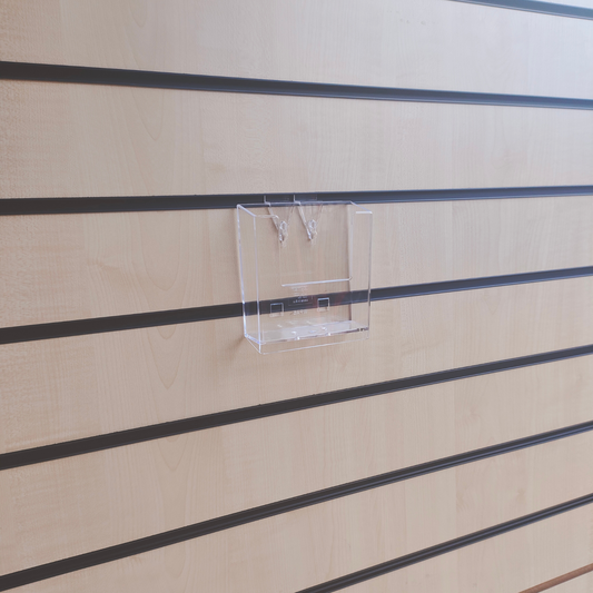 A6 Portrait Leaflet Holder - Wall Mounted