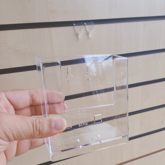 A6 Portrait Leaflet Holder - Wall Mounted