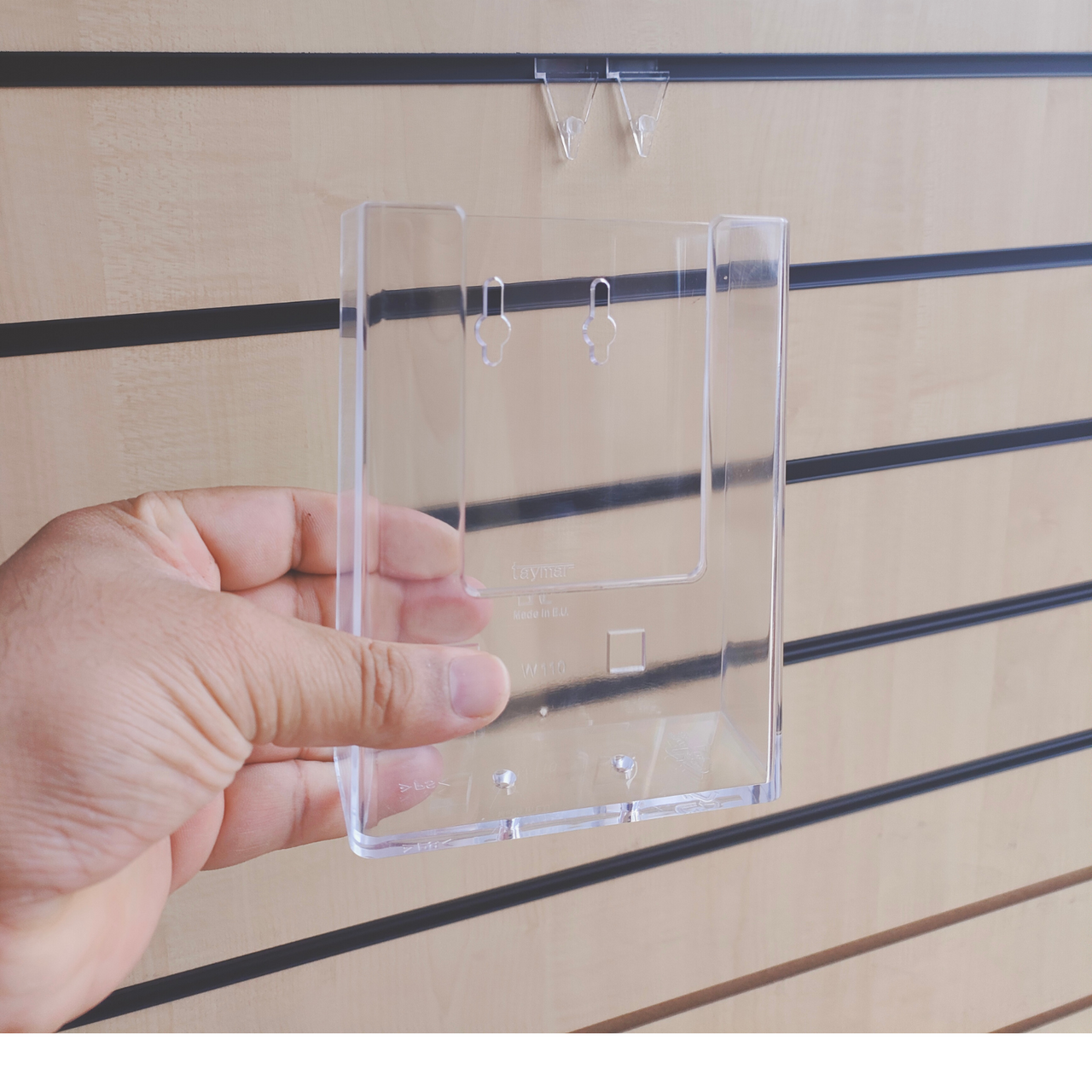 Wall Mounted Leaflet Holder (Dl)