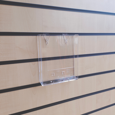 A5 Portrait Slatwall Leaflet Holder for Effective Display Solutions