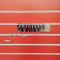 Slatwall Euro Hooks Accessory Chrome Prong Shop Display 4"6" 8" 10" 12"