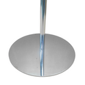 Chrome Spiral Clothes Rail Display Stand