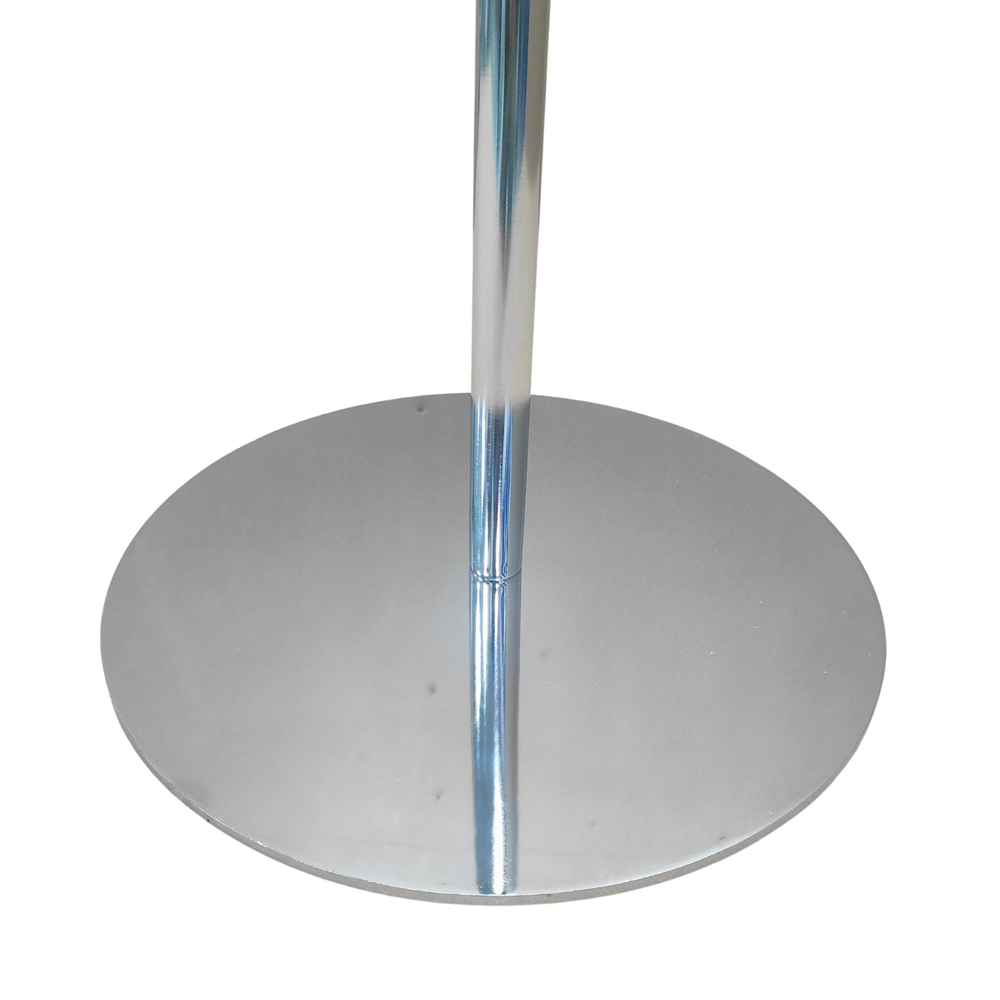 Chrome Spiral Clothes Rail Display Stand