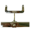 Chrome Display Price Ticket Card Holder Clothes Rail -Square screw in Type