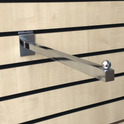 Straight Square Display Arm For Slatwall