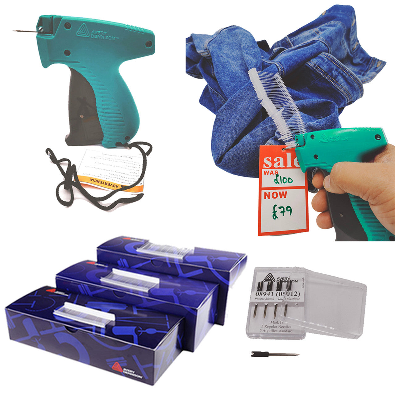Avery Dennison Mark III 10651 Regular Tagging Gun Kimble Tag Retail Clothings