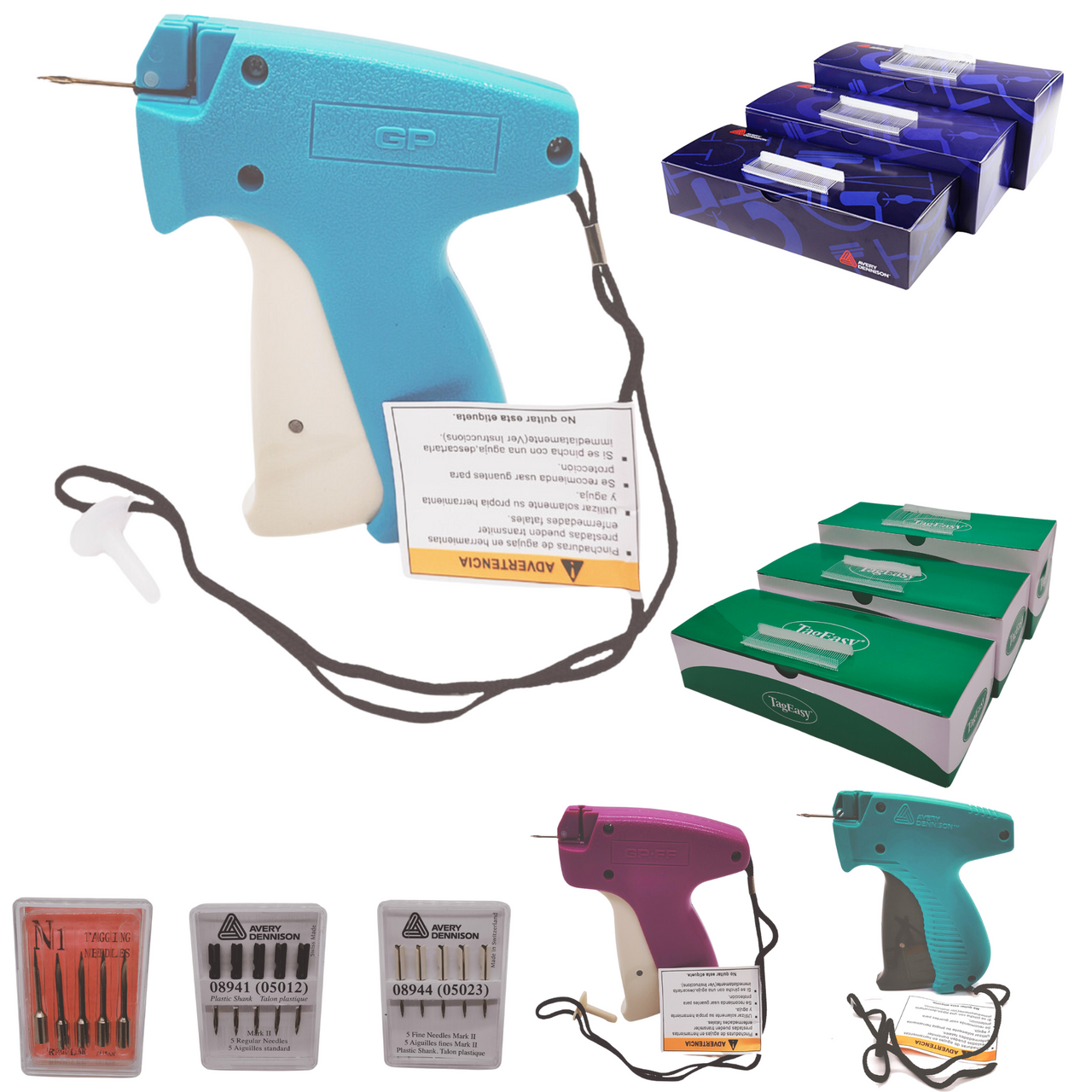 New Standard GP Gun GP Fine, Mark III for Fabric Tagging Gun + Barbs + Needle