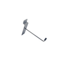 Thin Size Slatwall Accessory Display Hook 4" and 6"
