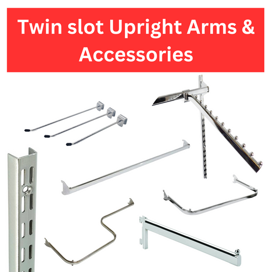 Heavy Duty Upright, Drail, Combination Rail, Back Bar, Arms & Hook For Shops