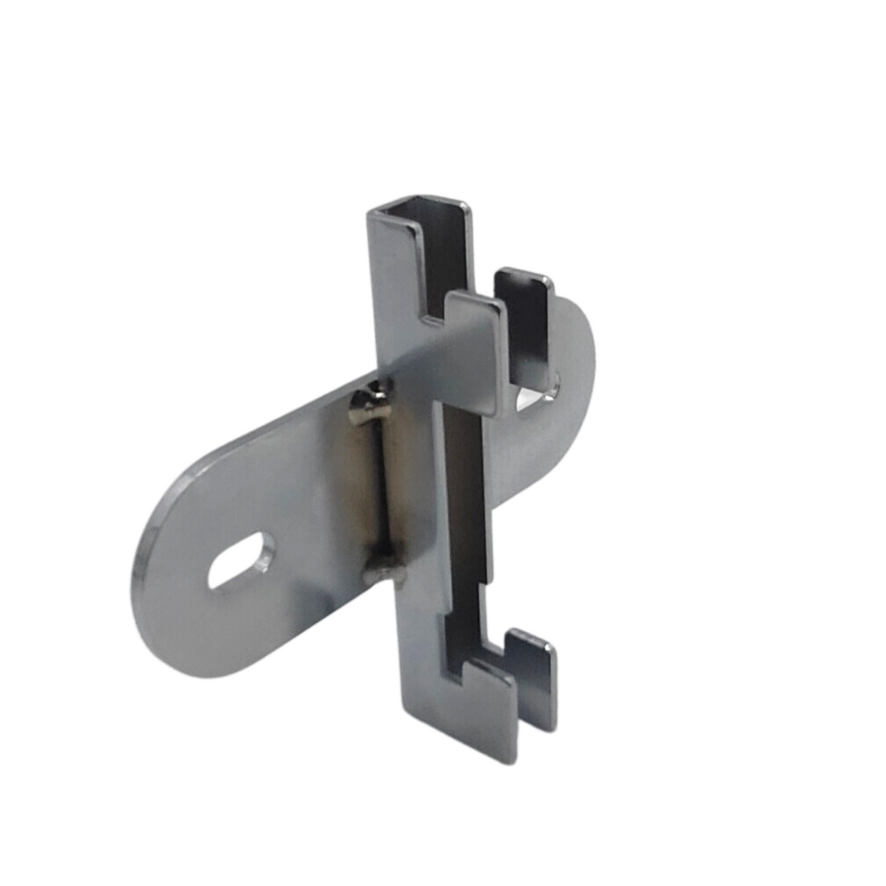 Round Column Short Wall Fixing Bracket- Chrome